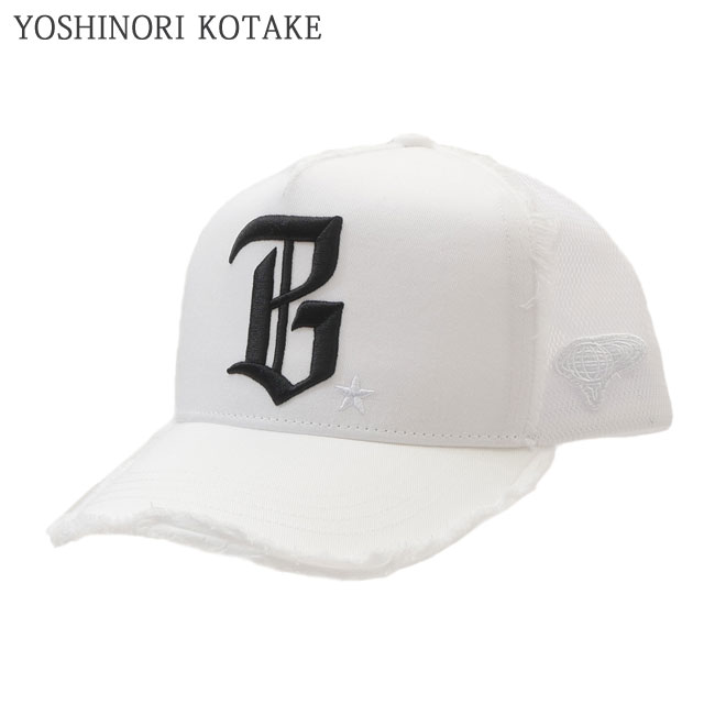 正規品 本物保証 新品 ヨシノリコタケ YOSHINORI KOTAKE x ビームスゴルフ BEAMS GOLF BG LOGO MESH CAP ロゴ メッシュ キャップ メンズ レディース 新作 トラッカー ヘッドウェア