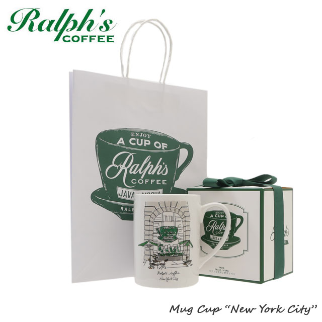 正規品・本物保証 新品 ラルフズ コーヒー Ralph's Coffee NYC CITY MUG CUP マグカップ メンズ レディース 新作 ポロ ラルフローレン POLO RALPH LAUREN グッズ