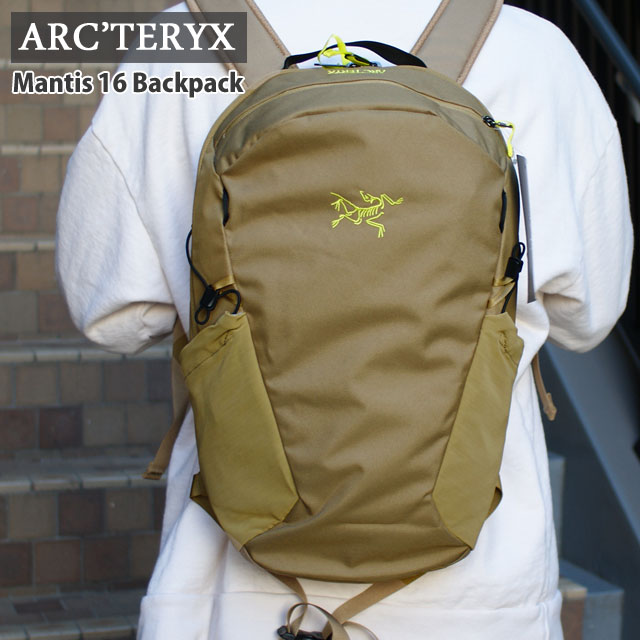 正規品 本物保証 新品 アークテリクス ARC 039 TERYX Mantis 16 Backpack マンティス16 バックパック 新作 X000006136 アウトドア キャンプ クライミング 登山 通勤 ビジネス グッズ