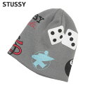 正規品・本物保証 新品 ステューシー STUSSY MIXED LOGO SKULLCAP スカルキャップ ビーニー ニットキャップ メンズ 新作 スケート ストリート エイトボール ストックロゴ ストゥーシー スチューシー ヘッドウェア 1