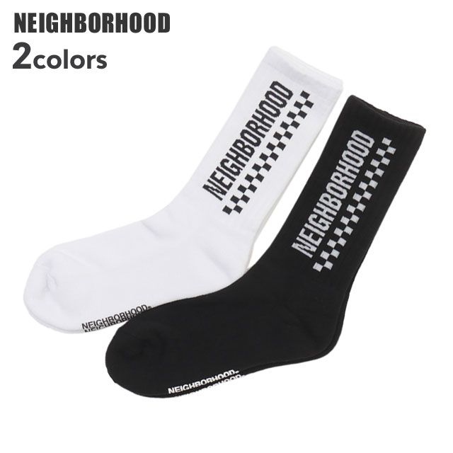 楽天CliffEdgeR正規品・本物保証 新品 ネイバーフッド NEIGHBORHOOD 24SS CI CHECKER SOCKS ソックス 靴下 メンズ 2024SS 新作 241WINH-UWM01 モーターサイクル ミリタリー バイカー 滝沢伸介 グッズ