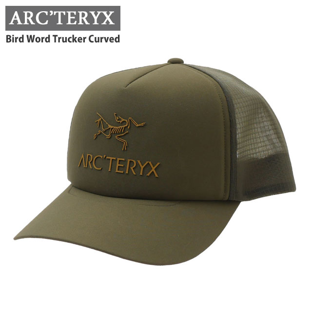 アークテリクス アウトドアウェア メンズ 正規品・本物保証 新品 アークテリクス ARC'TERYX Bird Word Trucker Curved キャップ メンズ レディース X000007763 アウトドア キャンプ クライミング 登山 通勤 ビジネス ヘッドウェア