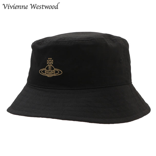 正規品・本物保証 新品 ヴィヴィアン・ウエストウッド Vivienne Westwood ロンドン リップストップ バケットハット LONDON BUCKET HAT バケハ 新作 UV加工 ヘッドウェア