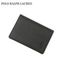 ラルフローレン 名刺入れ 正規品・本物保証 新品 ポロ ラルフローレン POLO RALPH LAUREN P-1060ORIN 名刺入れ エンボス Card Case カードケース 本革 牛革 レザー メンズ グッズ