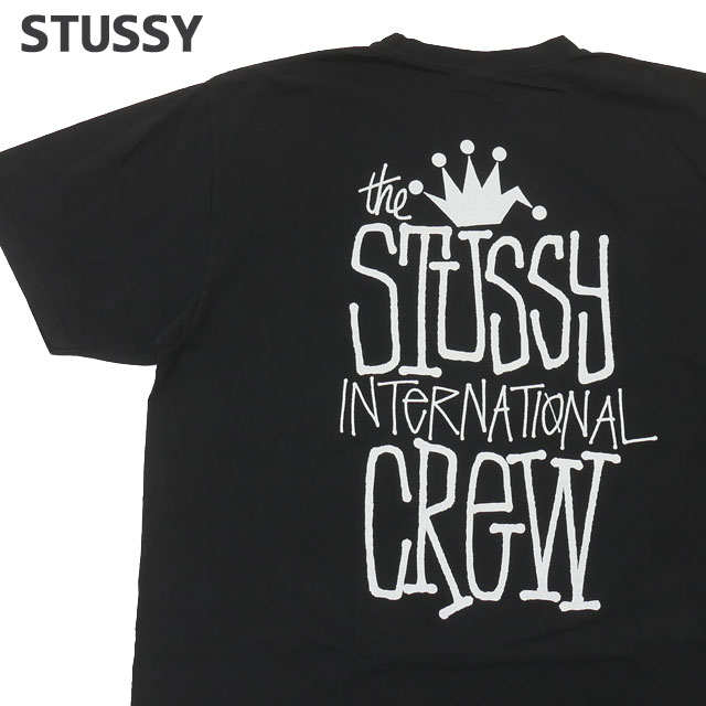 正規品・本物保証 新品 ステューシー STUSSY CROWN INTERNATIONAL PIG DYED TEE Tシャツ メンズ 新作 半袖Tシャツ