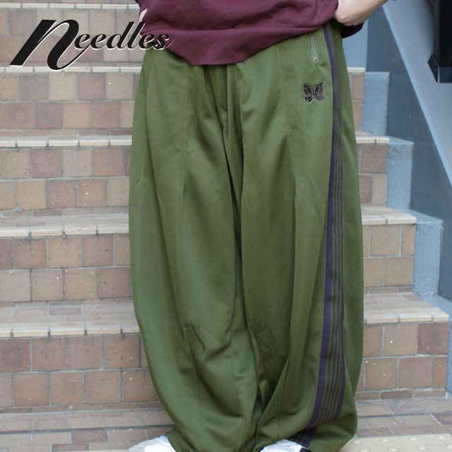 正規品 本物保証 新品 ニードルズ NEEDLES 24SS H.D. Track Pant Poly Smooth ヒザデル トラックパンツ メンズ 2024SS 新作 ニードルス ネペンテス パンツ