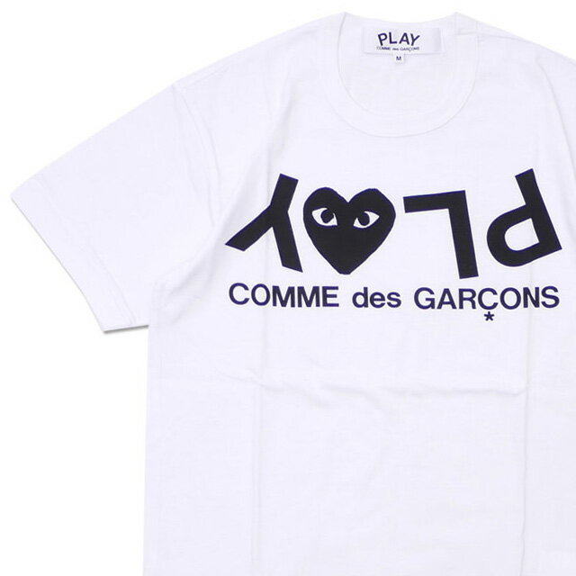 楽天CliffEdgeR正規品・本物保証 新品 プレイ コムデギャルソン PLAY COMME des GARCONS PLAY HEART LOGO TEE Tシャツ メンズ レディース ハート ロゴ AX-T068-051 半袖Tシャツ