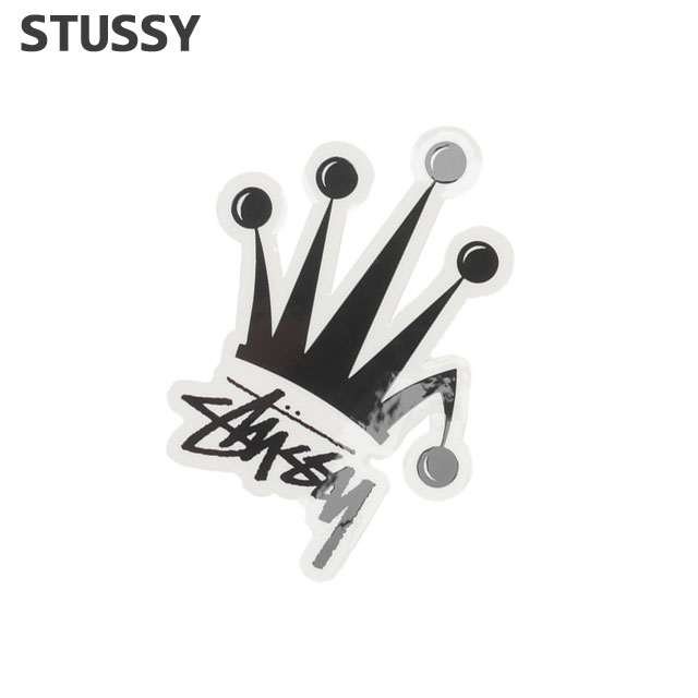 KiE{ۏ Vi Xe[V[ STUSSY CROWN STICKER XebJ[ Y fB[X XP[g Xg[g GCg{[ XgbNS XgD[V[ X`[V[ ObY