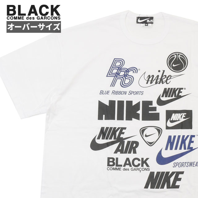 正規品・本物保証 新品 ブラック コムデギャルソン BLACK COMME des GARCONS x ナイキ NIKE BRS OVERSIZE TEE オーバーサイズ ビッグシルエット Tシャツ メンズ レディース 新作 半袖Tシャツ