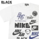 正規品・本物保証 新品 ブラック コムデギャルソン BLACK COMME des GARCONS x ナイキ NIKE BRS TEE Tシャツ メンズ レディース 新作 半袖Tシャツ