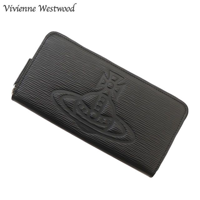 ヴィヴィアンウエストウッド 財布（メンズ） 正規品・本物保証 新品 ヴィヴィアン・ウエストウッド Vivienne Westwood フロウ ラウンドファスナー 長財布 ウォレット メンズ レディース 新作 プレゼント ギフト お祝い 贈り物 オーブ グッズ