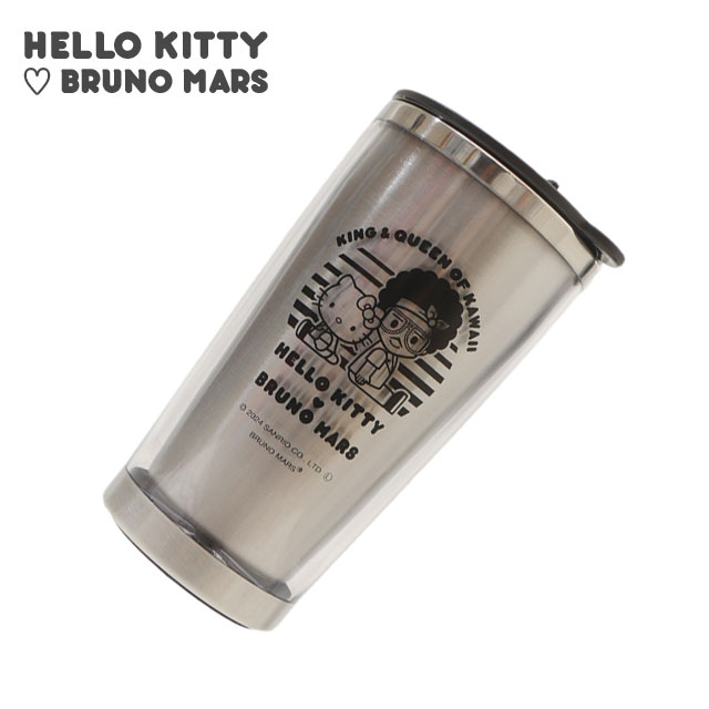 正規品・本物保証 新品 ブルーノ・マーズ BRUNO MARS x ハローキティ HELLO KITTY TUMBLER タンブラー 新作 ブルーノマーズ サンリオ キティちゃん グッズ