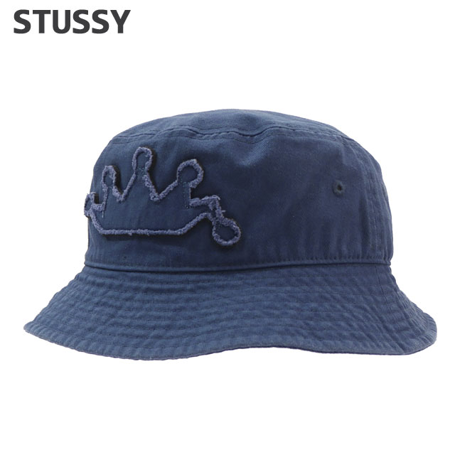 正規品・本物保証 新品 ステューシー STUSSY CROWN APPLIQUE BUCKET HAT ハット メンズ レディース スケート ストリート エイトボール ストックロゴ ストゥーシー スチューシー ヘッドウェア