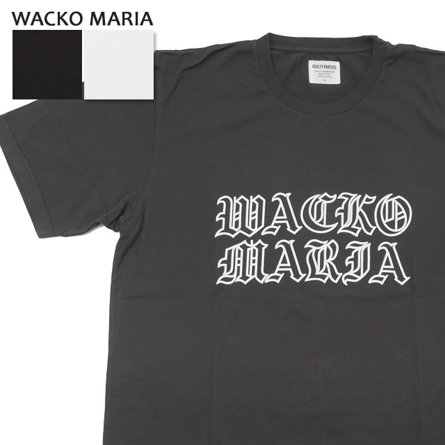 楽天CliffEdgeR正規品・本物保証 新品 ワコマリア WACKO MARIA STANDARD T-SHIRT Tシャツ メンズ 新作 GUILTY PARTIES ギルティー パーティーズ 半袖Tシャツ