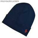 正規品・本物保証 【数量限定特別価格】 新品 ポロ ラルフローレン POLO RALPH LAUREN Cotton Knit Beanie ニット ビーニー ...