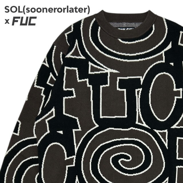 正規品・本物保証 新品 スーナーオアレイター SOL soonerorlater x ファックアップクローズ FUC fackupclothes All aro...