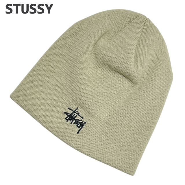 楽天CliffEdgeR正規品・本物保証 新品 ステューシー STUSSY BASIC SKULLCAP BEANIE ビーニー ニットキャップ メンズ レディース 新作 スケート ストリート エイトボール ストックロゴ ヘッドウェア