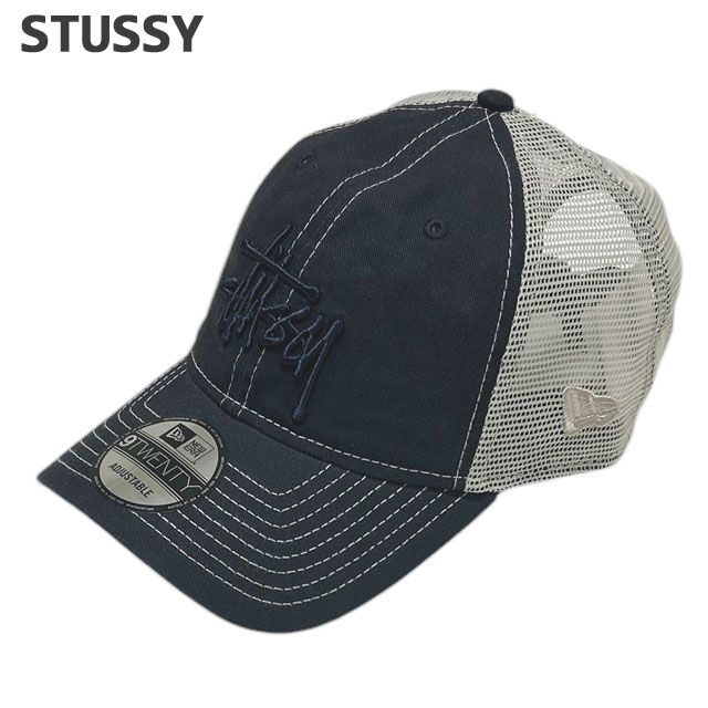 楽天CliffEdgeR正規品・本物保証 新品 ステューシー STUSSY WASHED BASIC TRUCKER 9TWENTY トラッカー キャップ メンズ レディース スケート ストリート エイトボール ストックロゴ 新作 ヘッドウェア