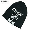 正規品・本物保証 新品 ステューシー STUSSY SKULLCAP NUMBER 4 ビーニー ニット キャップ メンズ レディース スケート ストリート エ...