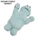 正規品・本物保証 新品 セサミストリートマーケット SESAME STREET MARKET 店舗限定 ブルー クッキーモンスター パステル ぬいぐるみ S メ...