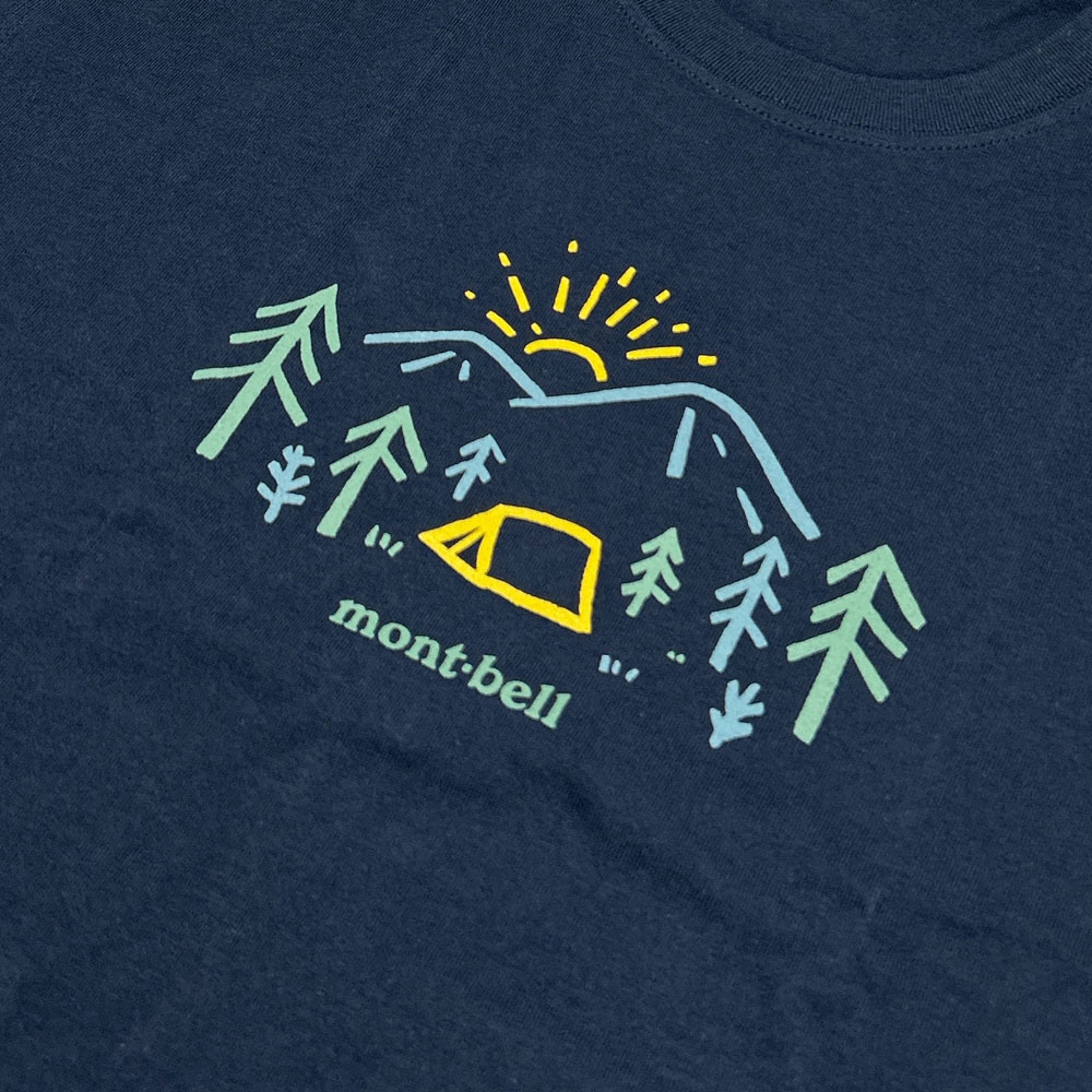 正規品・本物保証 新品 モンベル mont-bell ペアスキンコットン T 山の朝 Tシャツ 2104820 メンズ アウトドア キャンプ 山登り ハイキング 新作 半袖Tシャツ