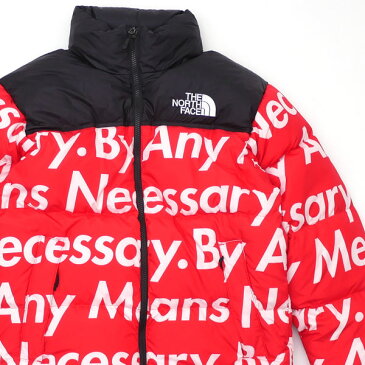 シュプリーム Supreme x THE NORTH FACE ザ・ノースフェイス Nuptse Jacket ヌプシ ダウン ジャケット RED レッド メンズ Sサイズ 【中古】 126000355033 (OUTER) 39ショップ