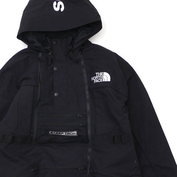 正規品 本物保証 シュプリーム Supreme x THE NORTH FACE ザ ノースフェイス 16SS Steep Tech Hooded Jacket スティープテック ジャケット BLACK メンズ Sサイズ 【中古】 2016SS 130002954999 (OUTER)