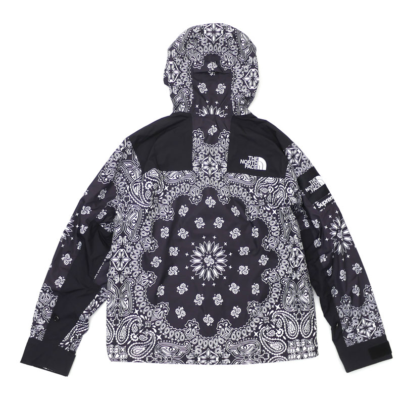 シュプリーム Supreme x ザ・ノースフェイス THE NORTH FACE 14FW Bandana Mountain Parka Jacket バンダナ ペイズリー BLACK メンズ Lサイズ 2014FW 130002921051 【中古】 (OUTER) 39ショップ