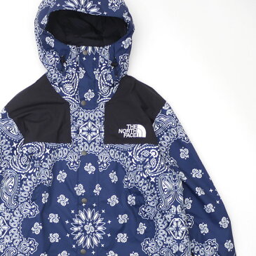 シュプリーム Supreme x ザ・ノースフェイス THE NORTH FACE 14FW Bandana Mountain Parka Jacket バンダナ ペイズリー NAVY メンズ Mサイズ 2014FW 130003024047 (OUTER) 39ショップ