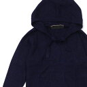 ロンハーマン 正規品・本物保証 新品 ロンハーマン Ron Herman RH LIGHTWEIGHT ALPACA BAJA PULLOVER メキシカン パーカー NAVY ネイビー XSサイズ 231000383027