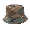 正規品・本物保証 ダブルタップス WTAPS 20AW BUCKET HAT バケットハット 202HCDT-HT15 WOODLAND CAMO ウッドランドカモ メンズ Lサイズ 【中古】 2020AW 152000715059 (ヘッドウェア) CE02