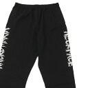 正規品 本物保証 新品 ワコマリア WACKO MARIA ネックフェイス NECK FACE SWEAT PANTS スウェットパンツ BLACK ブラック メンズ XLサイズ (パンツ) CE01