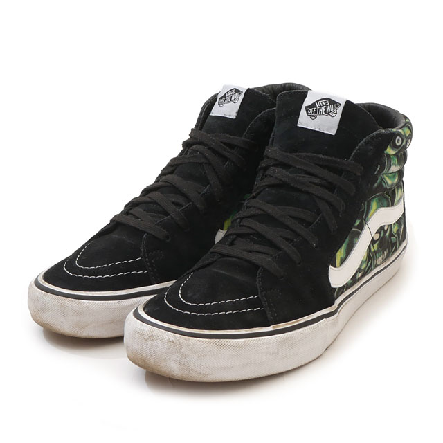 正規品 本物保証 シュプリーム SUPREME x バンズ VANS Skull Pile Sk8-Hi Pro スケートハイ プロ メンズ 【中古】シューズ スニーカー (フットウェア) CE02