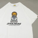 KiE{ۏ A xCVO GCv A BATHING APE x X^[EH[Y STAR WARS R2-D2 TEE TVc S/S TEE Y yÁzBABY MILO xr[}C (TVc) CE01