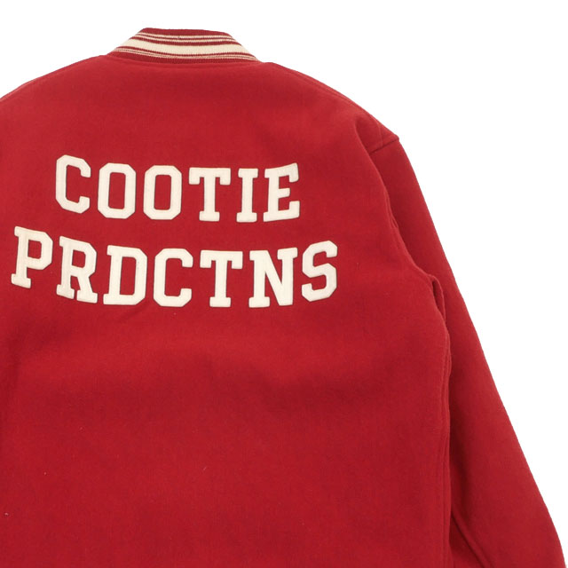 正規品・本物保証 クーティープロダクションズ COOTIE PRODUCTIONS STADIUM JACKET スタジアム ジャケット スタジャン メンズ (OUTER) CE01