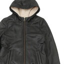 正規品・本物保証 カージュ シップス KHAJU SHIPS LEATHER HOODED JACKET レザー フード ジャケット レディース羊革 (OUTER)