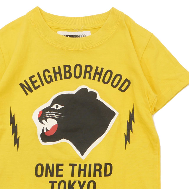 正規品・本物保証 ネイバーフッド NEIGHBORHOOD ONE THIRD(KIDS) PANTHER TEE Tシャツ キッズ 子供 (半袖Tシャツ)