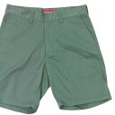 正規品・本物保証 シュプリーム Supreme Work Short ワーク ショーツ GREEN メンズ サイズ30 【中古】 (パンツ)(4)