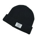 正規品・本物保証 ダブルタップス WTAPS 23AW BEANIE 03 ニット キャップ ビーニー 232MADT-HT03 BLACK メンズ FREEサ...