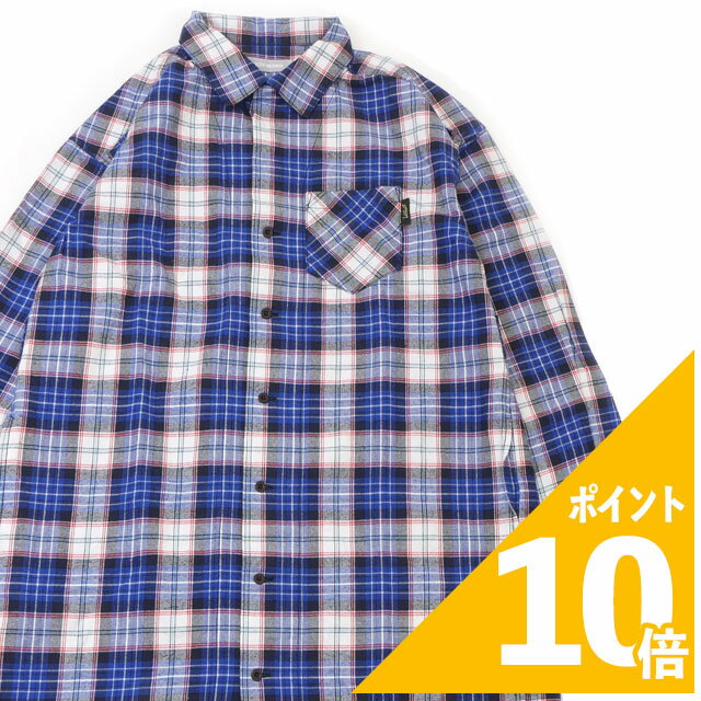 [期間限定ポイント10倍！] ステューシー ウーマン STUSSY WOMEN フランネル ワンピース ネルシャツ レディース チェック柄 女性 (TOPS) CE01