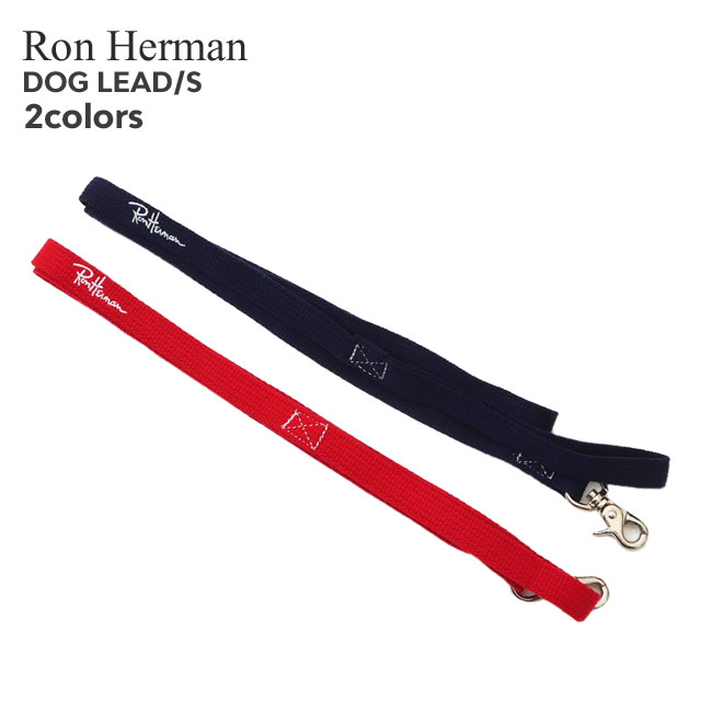 正規品 本物保証 新品 ロンハーマン Ron Herman DOG LEAD リード S GEORGE ジョージ 別注 直営店限定 ブランド ロゴ 刺繍 オシャレ スタイリッシュ 愛犬 愛犬家 ハーネス セット 犬具 ペットグッズ ペット用品 散歩 お出かけ 小型犬 中型犬 大型犬 犬 プレゼント ギフト