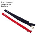 正規品・本物保証 新品 ロンハーマン Ron Herman DOG LEAD リード S GEORGE ジョージ 別注 直営店限定 ブランド ロゴ 刺繍 オシャレ スタイリッシュ 愛犬 愛犬家 ハーネス セット 犬具 ペット…