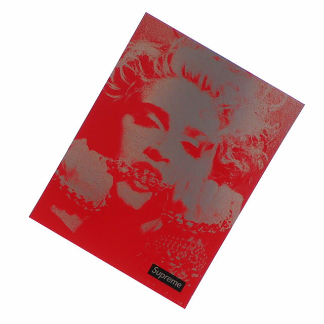【月間優良ショップ7度受賞】 シュプリーム SUPREME Madonna Sticker ステッカー RED 290004775013 【新品】