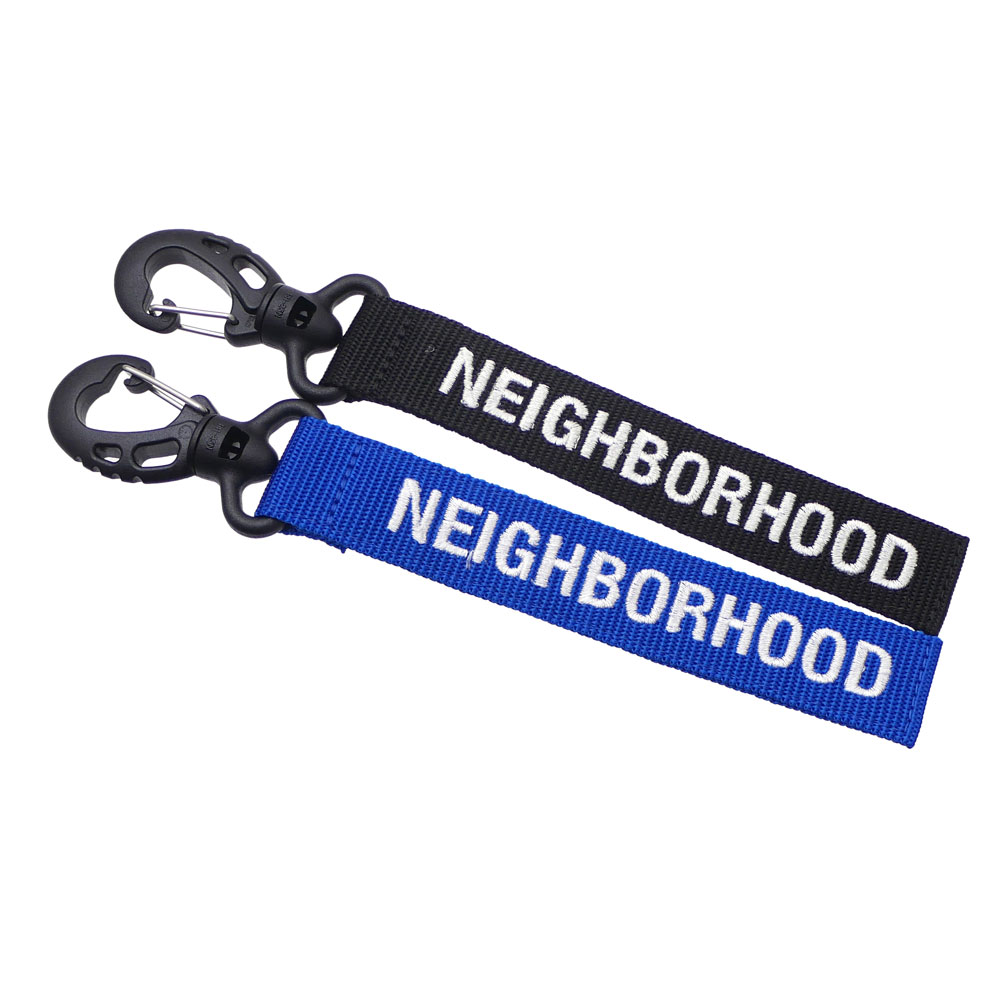 Neighborhood Eject P Key Holder Millioncart Here Comes A Ribbon Key Holder With The Brand Logo Both Colors Are So Attractive