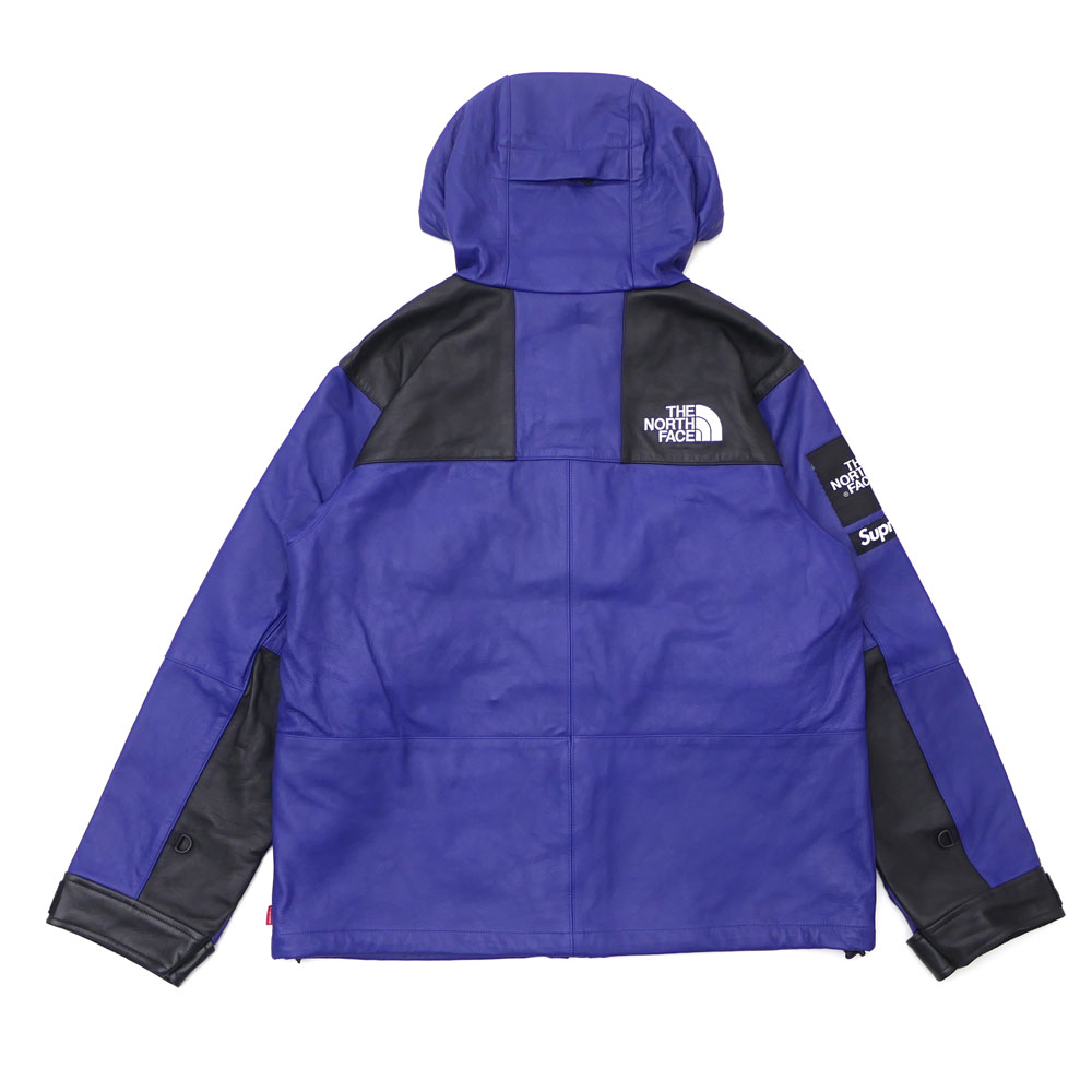 【2022年3月4月度 2ヶ月連続月間優良ショップ受賞】シュプリーム SUPREME x ザ・ノースフェイス THE NORTH FACE Leather Mountain Parka レザー マウンテン パーカ ROYAL メンズ 【新品】 230001114144 39ショップ