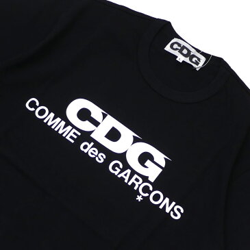 シーディージー CDG コムデギャルソン COMME des GARCONS LOGO TEE Tシャツ BLACK ブラック 黒 メンズ 【新品】 200008012051