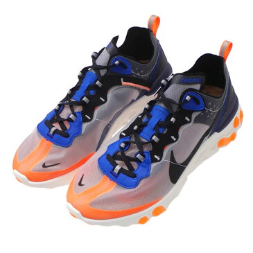 ナイキ NIKE REACT ELEMENT 87 リアクト WOLF GREY BLACK THUNDER BLUE ブラック 黒 メンズ 【新品】 AQ1090 004 291002497282