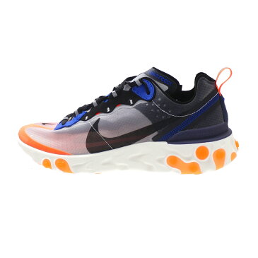 ナイキ NIKE REACT ELEMENT 87 リアクト WOLF GREY BLACK THUNDER BLUE ブラック 黒 メンズ 【新品】 AQ1090 004 291002497282