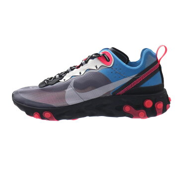 ナイキ NIKE REACT ELEMENT 87 リアクト BLACK COOL GREY BLUE CHILL ブラック 黒 メンズ 【新品】 AQ1090 006 291002496281