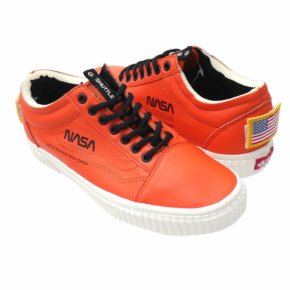 vans nasa orange